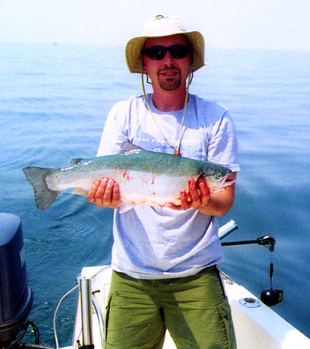 Jon with a nice steelhead